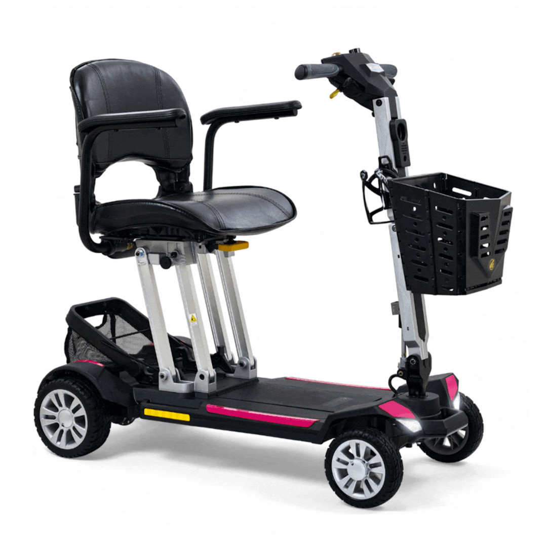Golden Tech GP120 Buzzaround Carry-On Folding Airline Approved Travel Scooter - Senior.com Scooters
